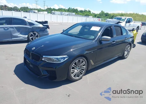 2018 BMW M550I xDrive из США, поврежденный, VIN WBAJB9C54JG464022